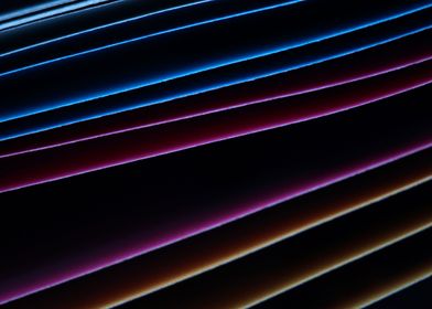 Neon Lines Abstract