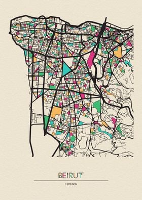 Beirut Map