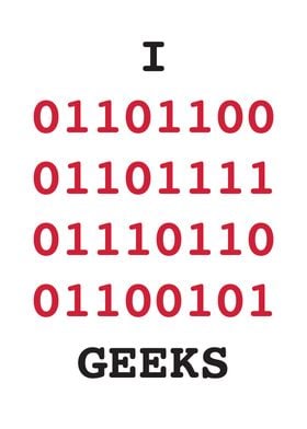 I love geeks