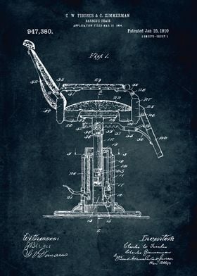 No495 Barbers Chair