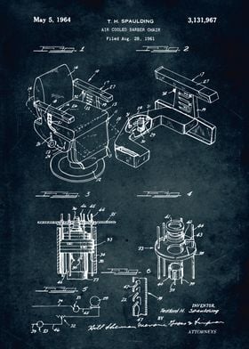 No484 Air cooled barber ch