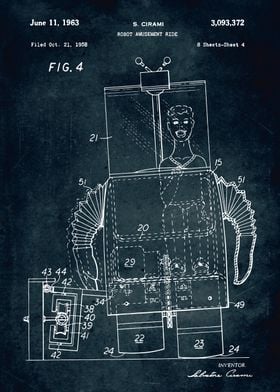 No505 Robot amusement ride