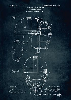 No496 Catchers mask