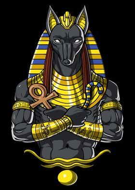 Egyptian God Anubis 