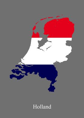 Holland map