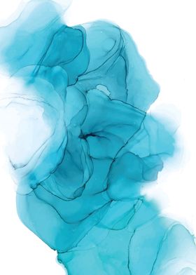 Pool Alcohol Ink