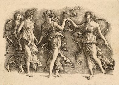 Four Women Dancing