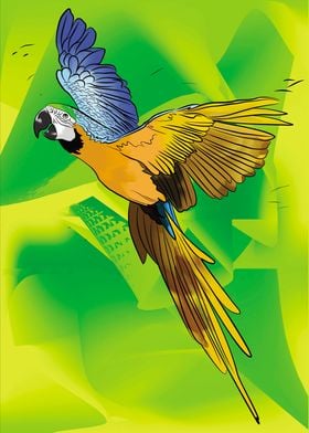 Wild Macaw 02