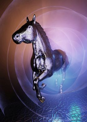 Abstract Horse 009