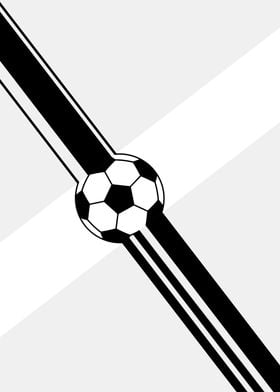 Soccer ball abstract