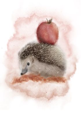 Autumn  Hedgehog
