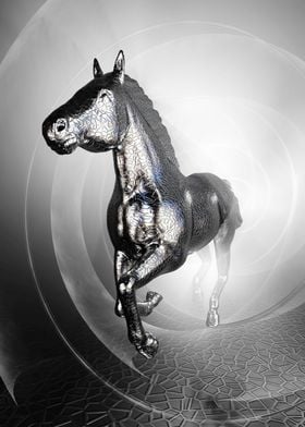 Abstract Horse 003