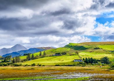 Isle of Skye rural landsca