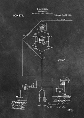 patent Edison Telegraphy 1