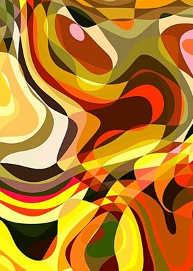Warm Abstract Background