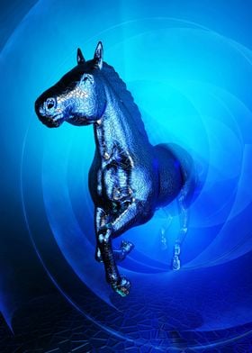 Abstract Horse 006