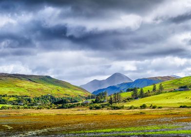 Isle of Skye landscape lay