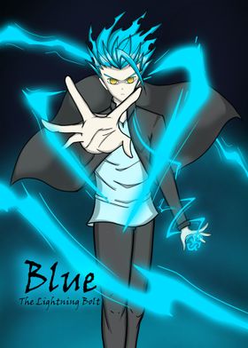 Blue The Lightning Bolt