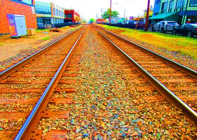 RailRoad Walking Man