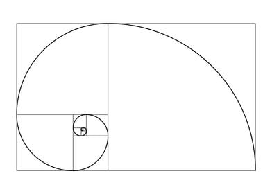The golden ratio spiral