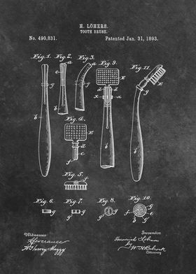 patent Lohers Toothe brush
