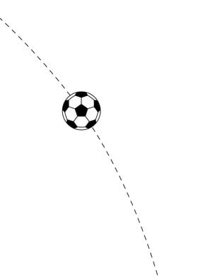 Socccer ball minimalistic