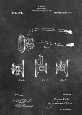 patent Fuchs Stethoscope 1
