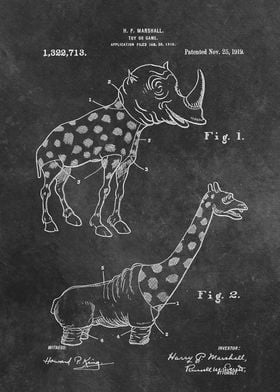patent Marshall Toy or gam