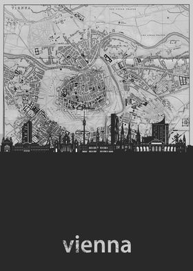 vienna skyline grey
