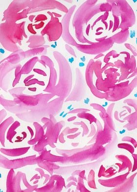 5 Watercolour Floral