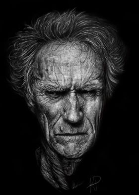 Clint Eastwood Portrait