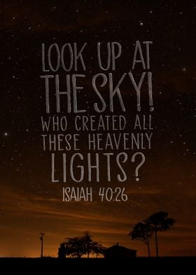 LOOK UP AT THE SKY