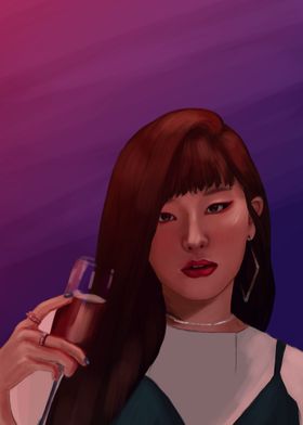 Seulgi Bad Boy Fan art