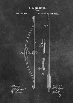 patent Streeter Bow 1879