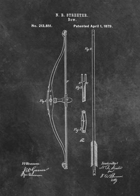 patent Streeter Bow 1879