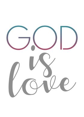 God is Love affirmation