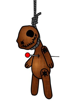 halloween Voodoo bear