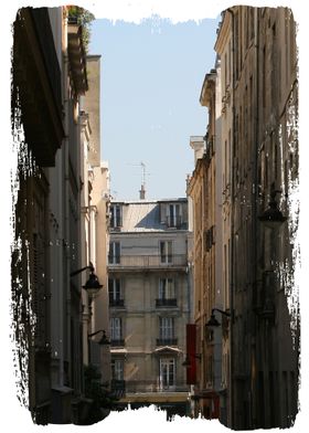 Poster presenting Paris