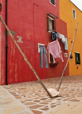 Burano Laundry