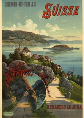 Travel Poster Switzerland
