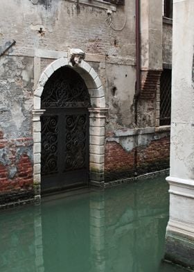 Door and water