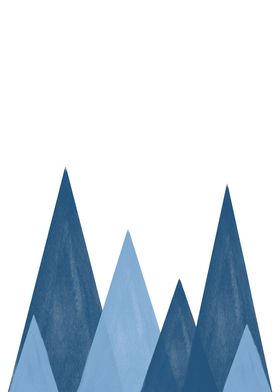 Watercolour Mountain