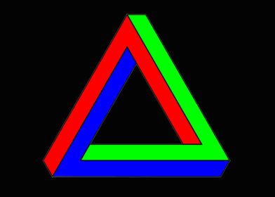 Triangle illusion