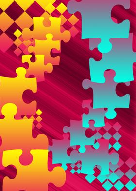 Attractive Puzzle Pattern