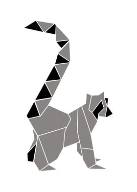 Lemur origami