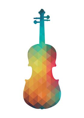 Rainbow Violin