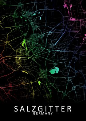 Salzgitter Germany Map