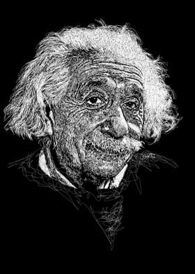 Albert Einstein Sketch