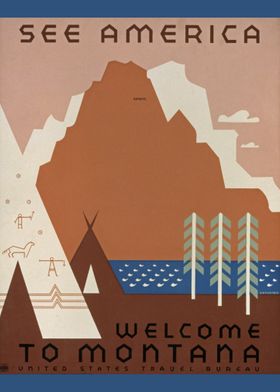 Travel Poster America