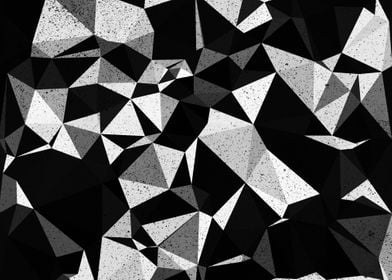 Black and white abstract